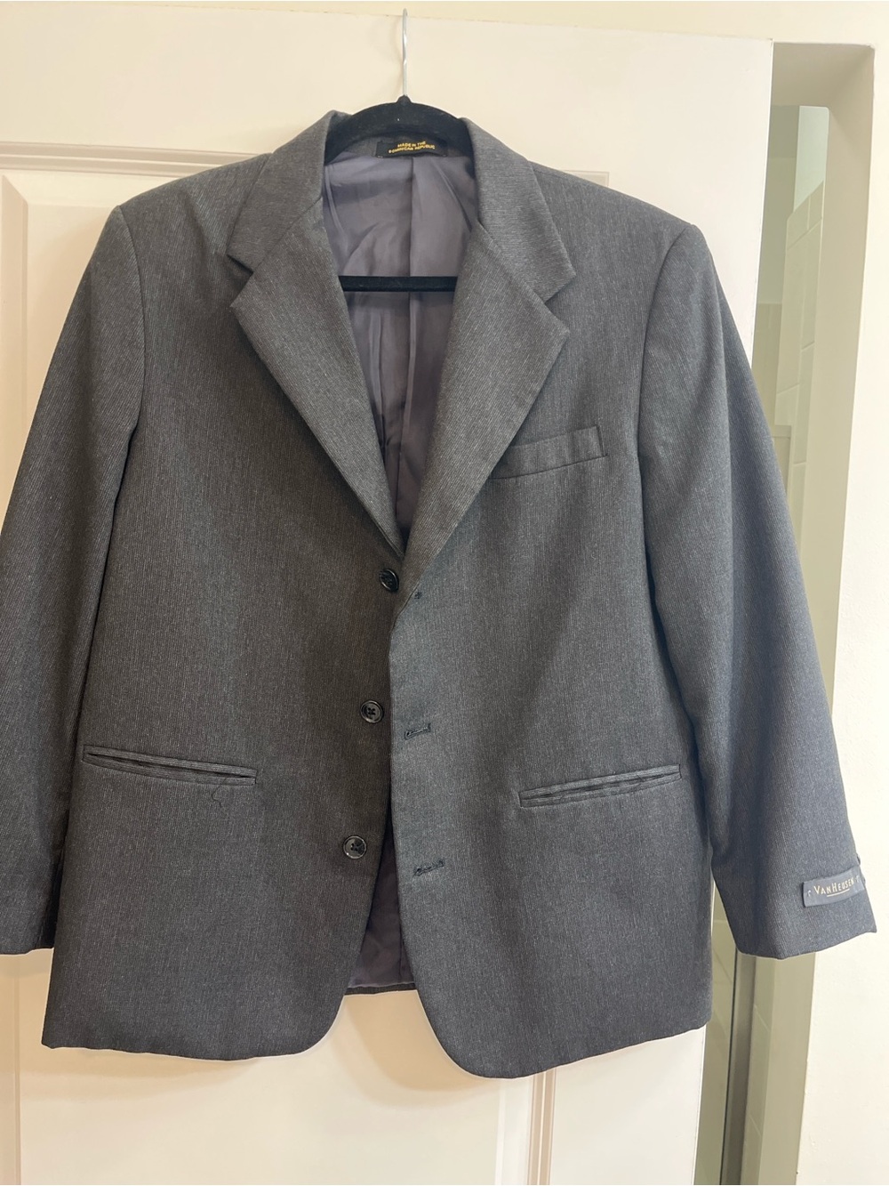 Van Heusen Men's Gray Sport Coat Blazer